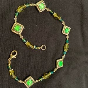 Handcrafted Swarovski crystals 14kt gold plated